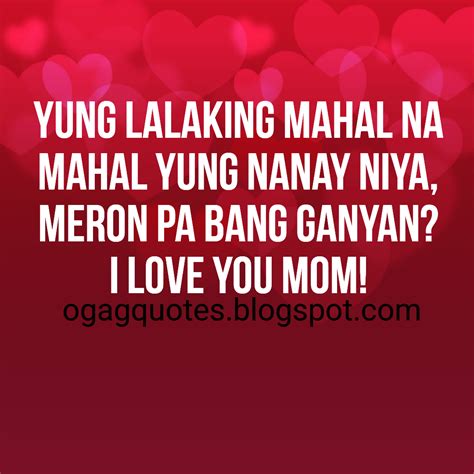 I Love You Mom Quotes Tagalog Tagalog Love Quotes Sad Quotes Patama