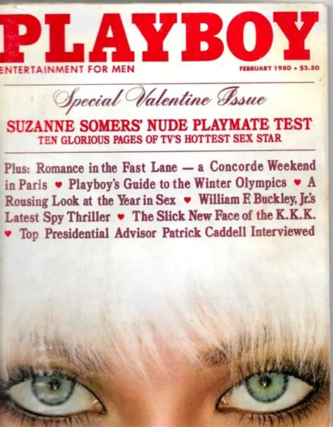 PLAYBOY MAGAZINE FEB 1980 SUZANNE SOMER 10 Pages Of NUDES Sandy Cagle