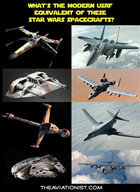 Whats The Modern Us Air Force Equivalent Of These Classic Star Wars