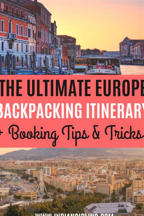 The Ultimate Europe Backpacking Route Europe Backpacking Route