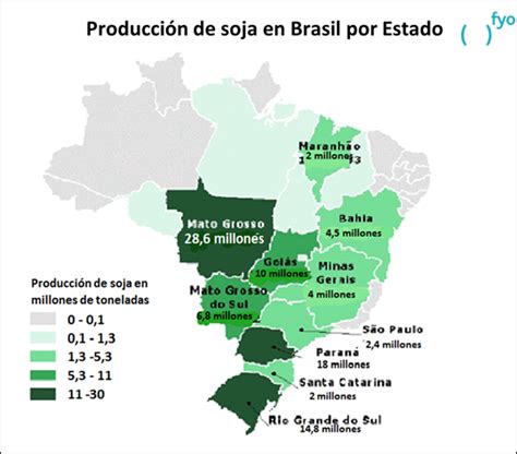 La Soja Cambia El Mapa De Brasil Y Su Estatus Agrícola En El Mundo Nodal