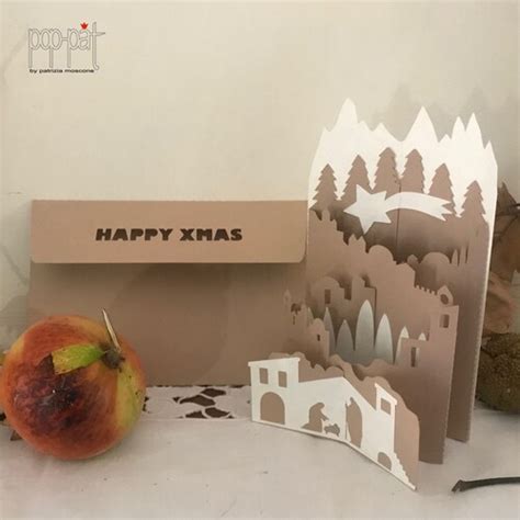 Christmas Nativity Pop Up Box Card Download Of Cut Files Svg Etsy