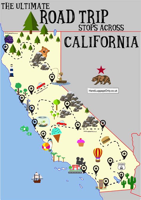 Northern California Coastal Towns Map Secretmuseum