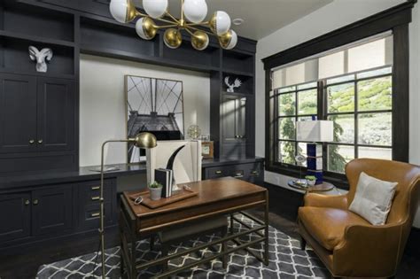 Fashion an office space that inspires your best work. Oficina en casa - diseños de oficinas con aires dramáticos ...