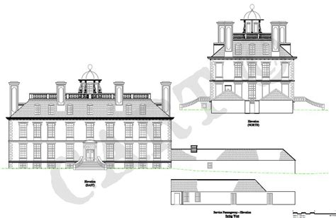 Coleshill House Reborn Project Release Cad Drawings British