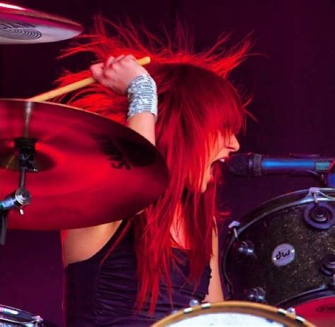 Skillet Jen Ledger Drums Love Her Hair Skillet Band Girl