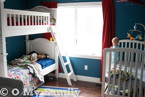 three kids in one bedroom | O My Family - This new mom's blog