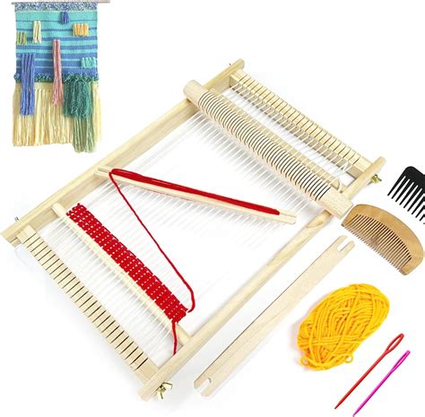 Sawvolker Wooden Multi Craft Weaving Loom Kit155 H X 9