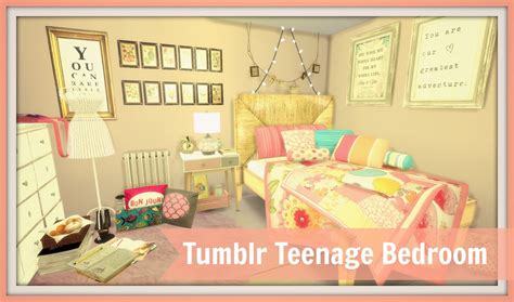 Sims 4 Tumblr Teenage Bedroom Dinha