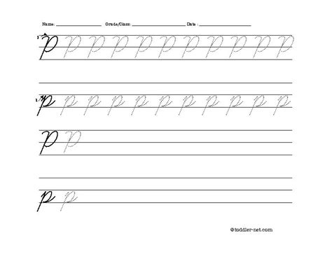 How To Draw A Letter P In Cursive P Dr Odd Follow The Arrow And
