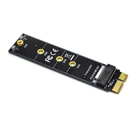 Buy M2 Nvme Ssd Convert Adapter Card Pcie M2 M Key Ssd Drive Riser For Laptop At Affordable