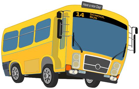 Free School Bus Clip Art 2 Pictures Clipartix