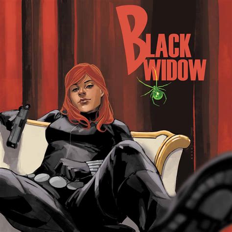 First Look Black Widow Bounding Into Comics
