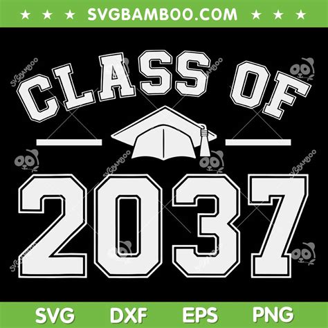 Class Of 2037 Svg Png
