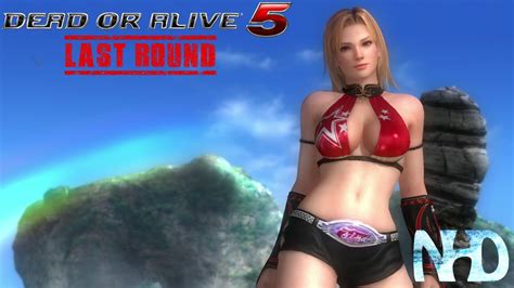Dead Or Alive 5 Last Round Tina Red Bikini Top Match Victory Defeat Private Paradise