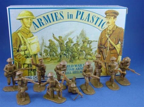 Toy Soldiers 2631 Armies In Plastic Wwi Toy Soldiers British Infantry