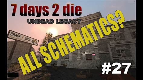 Crack A Book Hq 7 Days 2 Die Undead Legacy Lets Play Gameplay