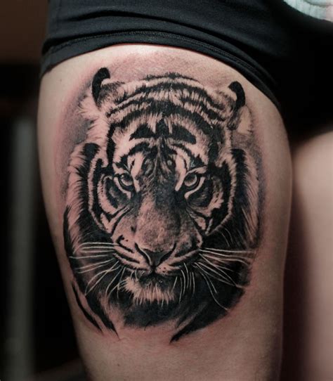 Black Tiger Tattoo