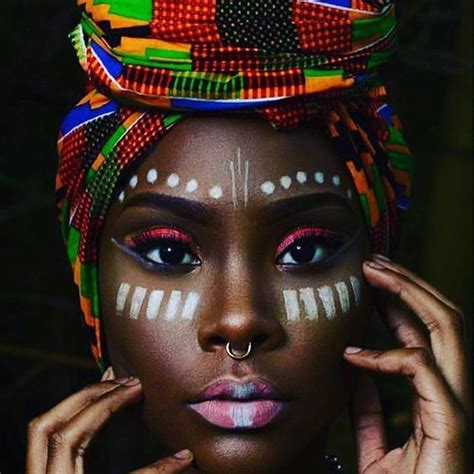 Beautiful People In 2020 African Tribal Makeup African Face Paint