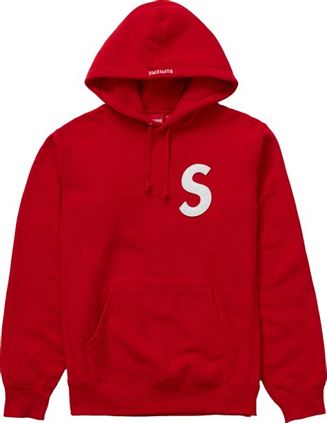 Supreme S Logo Hooded Sweatshirt Ss20 Red Ss20