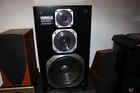 Yamaha Ns 100x Vintage Classic Bookshelf Speakers Photo 4416053 Uk