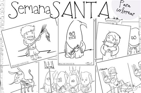 Dibujos de Semana Santa -Manualidades Infantiles