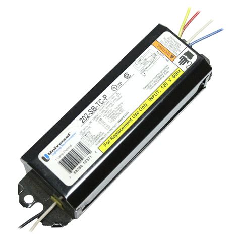 45% less energy consumption than t8 tube. Universal 07742 - 202SBTCP000C T12 Fluorescent Ballast ...