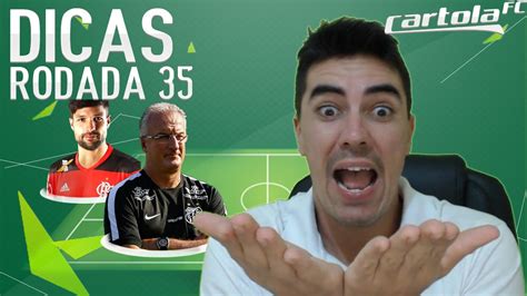 Acompanhe os nossos conteúdos falando sobre os jogadores que podem se destacar no cartola 2019. CARTOLA FC DICAS RODADA 35 - TIME PRINCIPAL - YouTube
