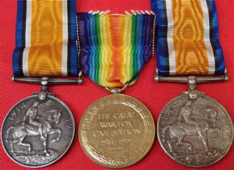 3 Ww1 Australian Service Medals
