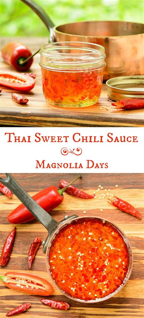 Thai Sweet Chili Sauce Magnolia Days