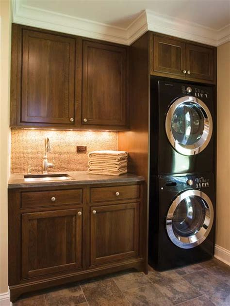 Just soap and water poured over disposable paper towels (instead of cloth rags). 90 Laundry Room Cabinet Ideas 36 | Laundry in bathroom ...