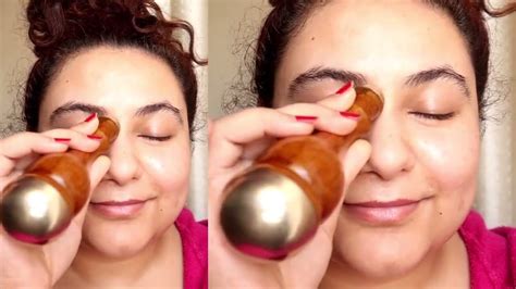 My Kansa Wand Face Massage Routine Youtube