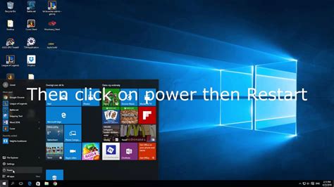 How To Restart Computer Windows 10 Youtube