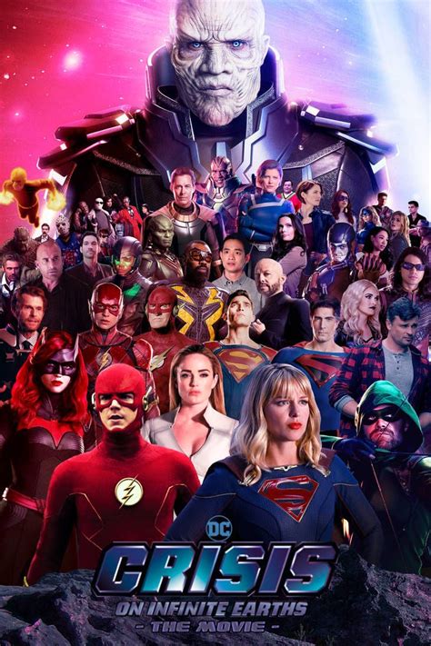 Crisis On Infinite Earths Super Poster By Magnummaximofffanart On