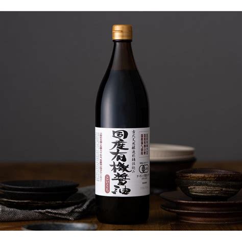 Adachi Koikuchi Shoyu Organic Japanese Dark Soy Sauce 500ml Japanese