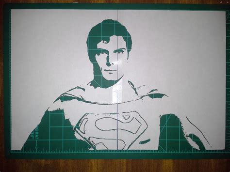 Superman Stencil By Bnrgy On Deviantart