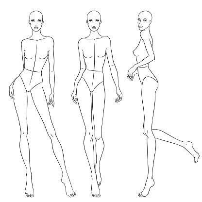 Three Female Mannequins In Different Poses