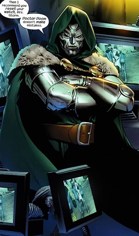 Doctor Doom Ultimate Marvel Comics Victor Van Damme Profile