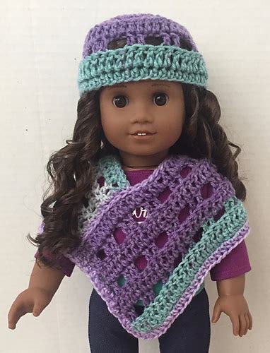Ravelry Crocheted Vintage 1970s Doll Poncho Pattern By Janice Helge
