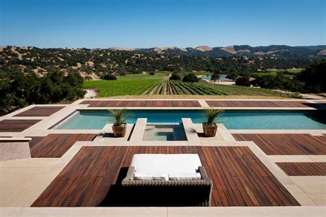 20 Modern Contemporary Rectangular Pools With Wooden Decking Home