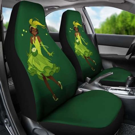 Princess Tiana Car Seat Covers Disney Cartoon Fan T Universal Fit 051012 Sc2712 Seats Cover™
