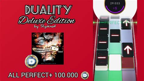 beatstar duality deluxe by slipknot 100 000 diamond perfect with handcam youtube
