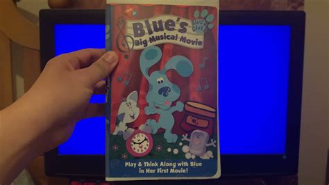 Opening To Blues Clues Blues Big Musical Movie 2000 Vhs Youtube