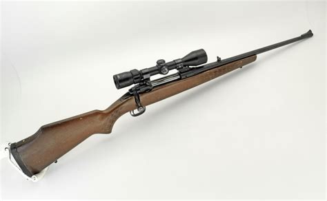 Savage Stevens Model 110 Bolt Action Rifle And Scope Caliber 30 06