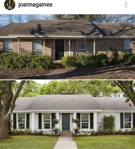 For this project, we used three paint colors and we used sherwin williams hgtv exterior matte paint for the project. Pin by Sammy Miller on Home | Brick exterior house, Home exterior makeover, Painted brick house