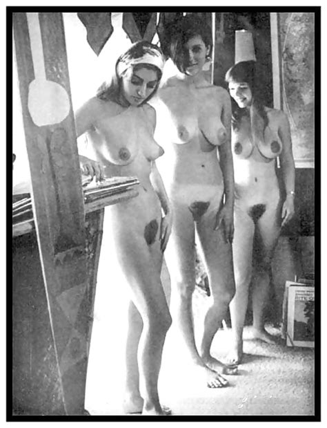 S Nudes Retro Hippies Art Pict Gal