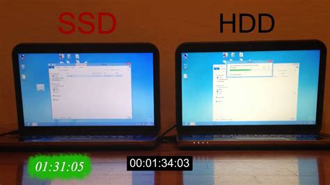 When it comes to ssd vs hdd speed, the solid state drive is the clear winner. SSD vs HDD (Laptopkalauz speed test) - YouTube