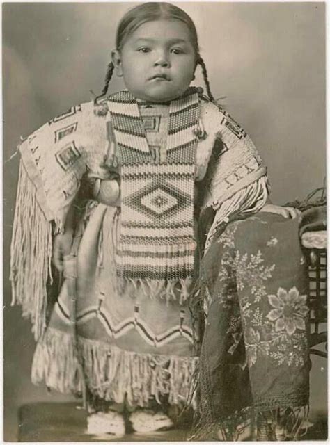 Cute Little Indian Baby Native American Children Native American