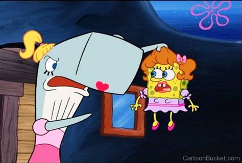 Pearl Krabs Holding Spongebob