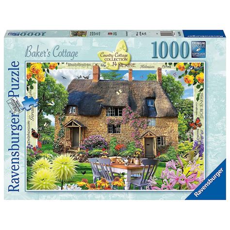 Ravensburger Country Cottage No14 Bakers Cottage Jigsaw Yorkshire